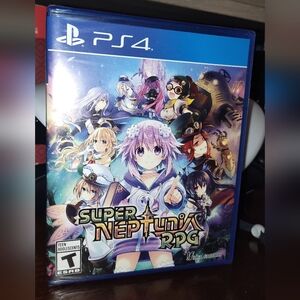 Super Neptunia RPG PS4 Videogame.